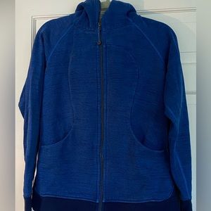 Lululemon Scuba Hoodie size 12 in cobalt blue